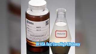 Químico funcional ASA de curado rápido y alta eficiencia