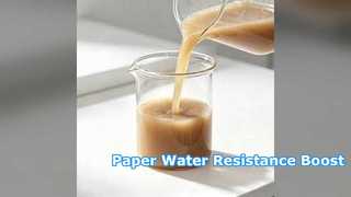 Agente de apresto de dosis baja de refuerzo de resistencia al agua del papel