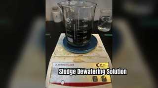 Agente de retención para deshidratación de lodos