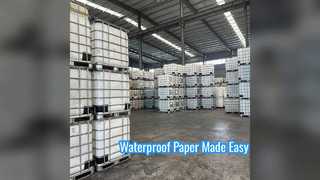 Agente de apresto AKD: resistencia al agua permanente