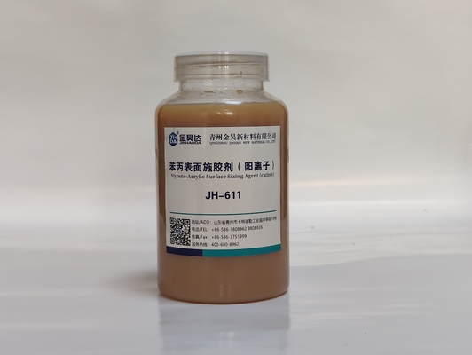 G/cm3 de apresto superficial catiónico de acrílico del estireno soluble en agua 1,2 - 1,3
