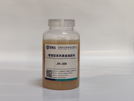JH-WH300 estireno Ester Anionic Surface Sizing Agent de acrílico para el papel de imprenta