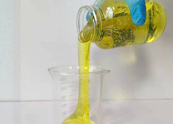 Agente de resistencia húmeda líquido amarillo, soluble en agua pH 3,0-5,0 Viscosidad &lt; 300 mPa.s para almacenamiento