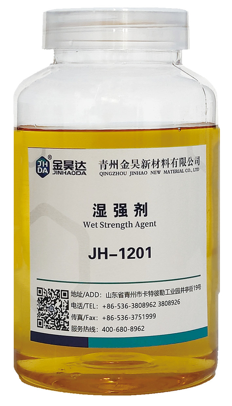 Para mejorar las propiedades mecánicas y la estabilidad dimensional JHDA Wet Strength Agent Solid 12.5%