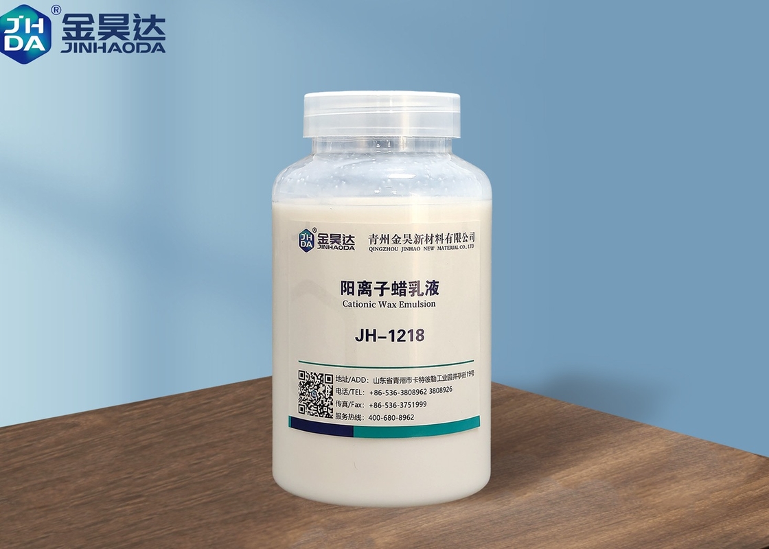 Aumente la calidad de las emulsiones catiónicas de papel de la cera de los productos JH-1218