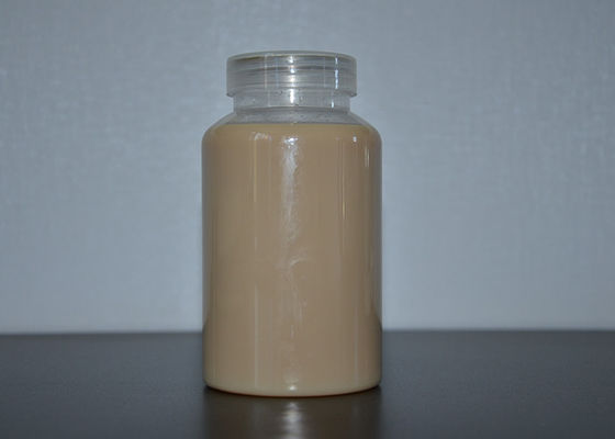 Buen precio Apresto superficial catiónico marrón claro el 30 por ciento de acrílico del estireno basó en línea